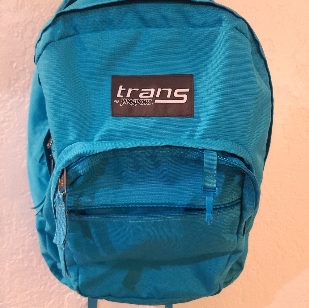 Jansport Trans Large Aqua Color Backpack